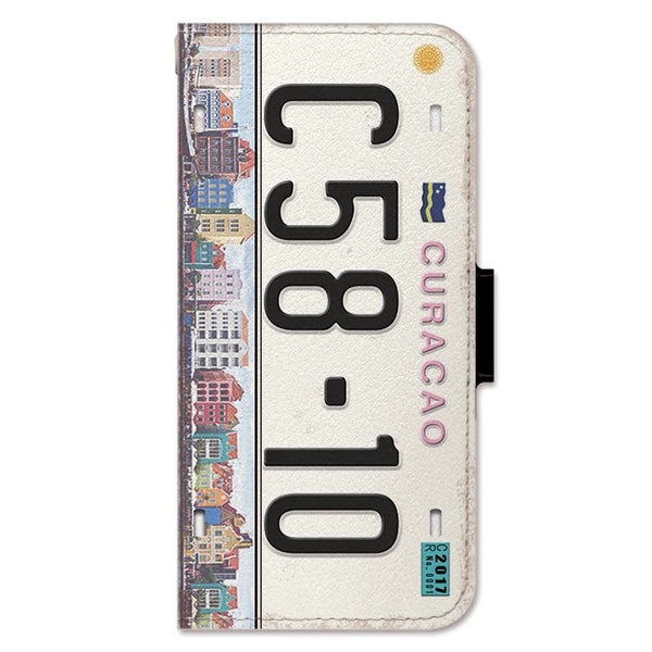 Numberplate_CURACAO 2 (手帳型ケース)