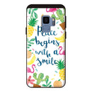 Pace begins with a smile (カード収納付 耐衝撃ケース)