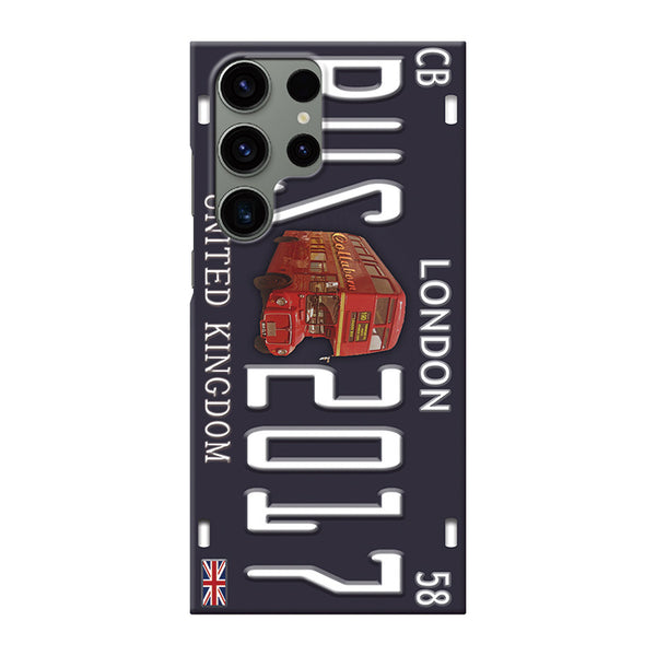 Numberplate_LONDON (ハード型スマホケース)