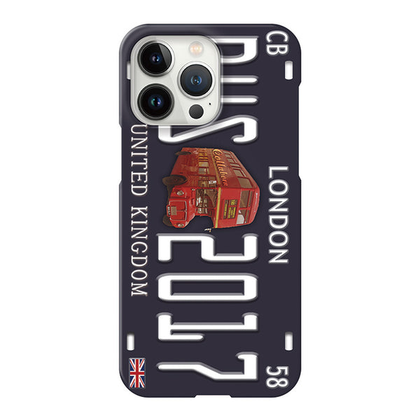 Numberplate_LONDON (ハード型スマホケース)