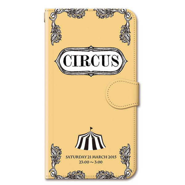 circus poster (手帳型ケース)