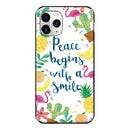 Pace begins with a smile (カード収納＆ミラー付 耐衝撃ケース)