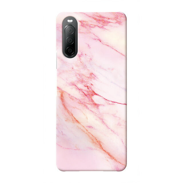 marble stone-Pink (ハード型スマホケース)