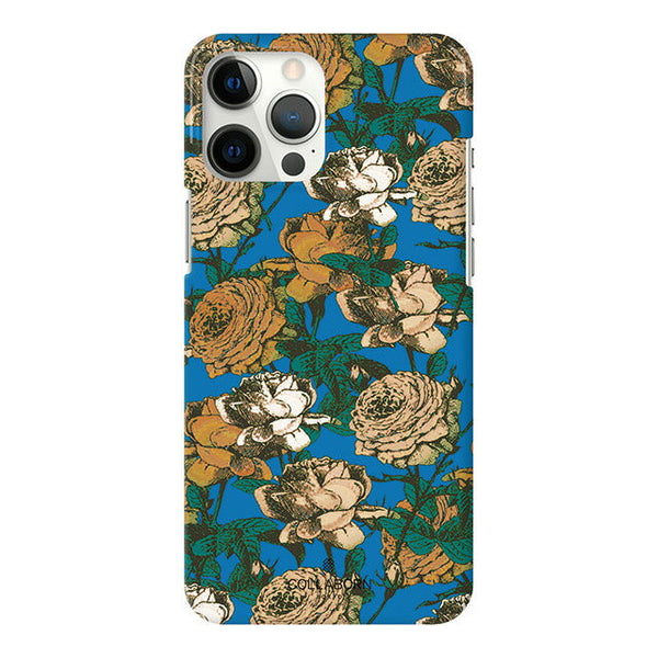 CLASSIC FLOWER BL (ハード型スマホケース)