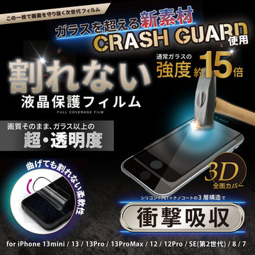 クラッシュガード液晶保護フィルム